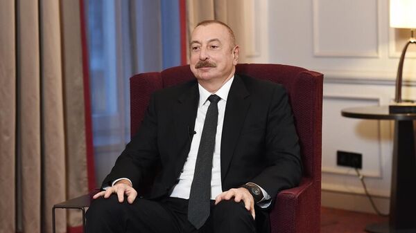 Президент Азербайджана Ильхам Алиев - Sputnik Азербайджан
