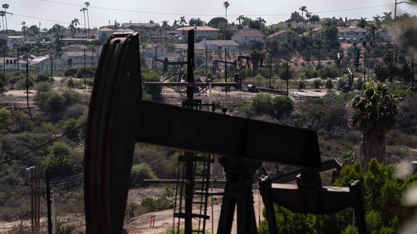Нефтяная качалка, фото из архива - Sputnik Азербайджан